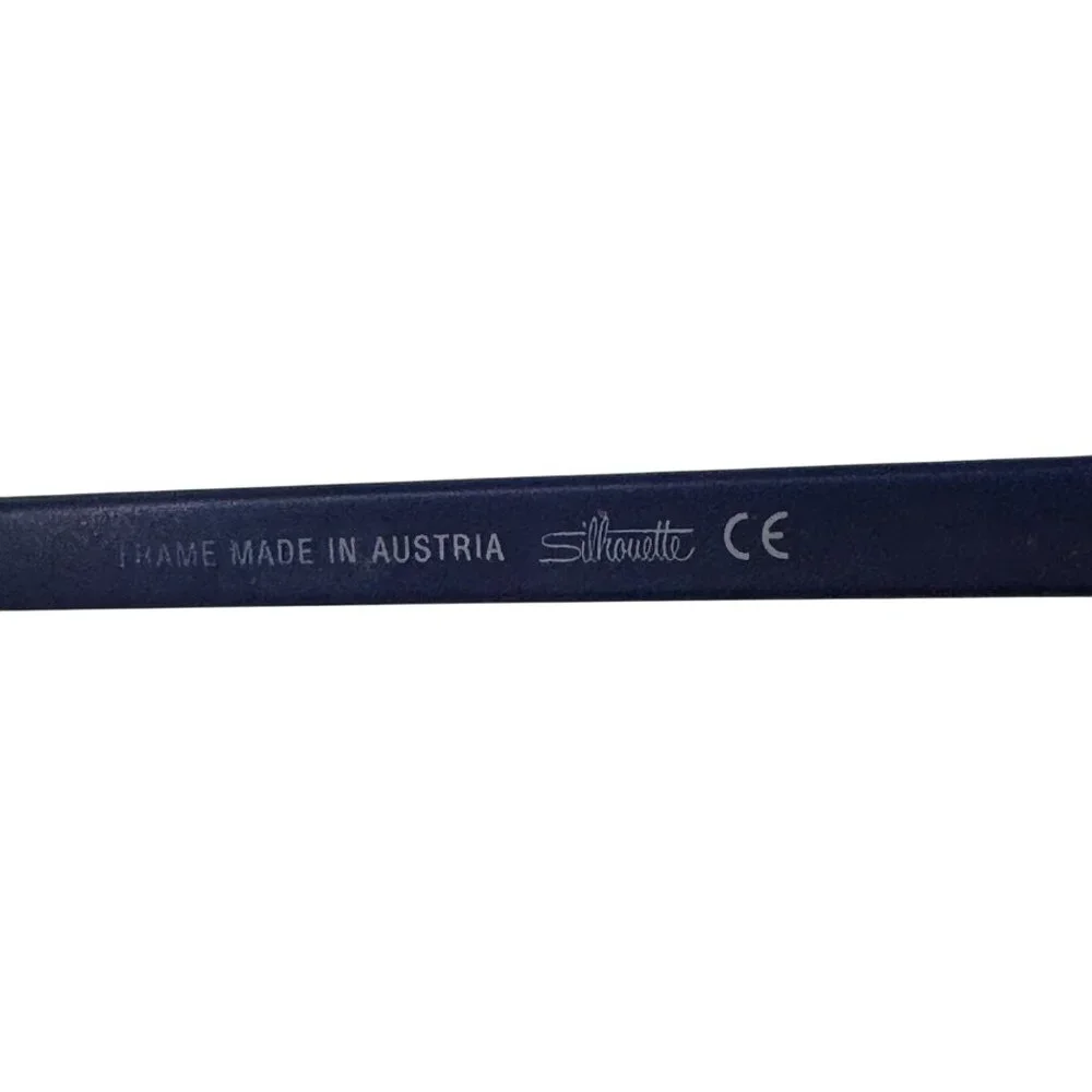 Silhouette Rimless Eyeglass FRAMES ONLY 5377 60 6063 51-19 140 5379 Blue Austria
